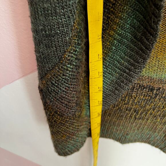 Brown Cardigan Vest Y2K 2000s Boho Retro Fairy Grunge Small - Picture 5 of 6